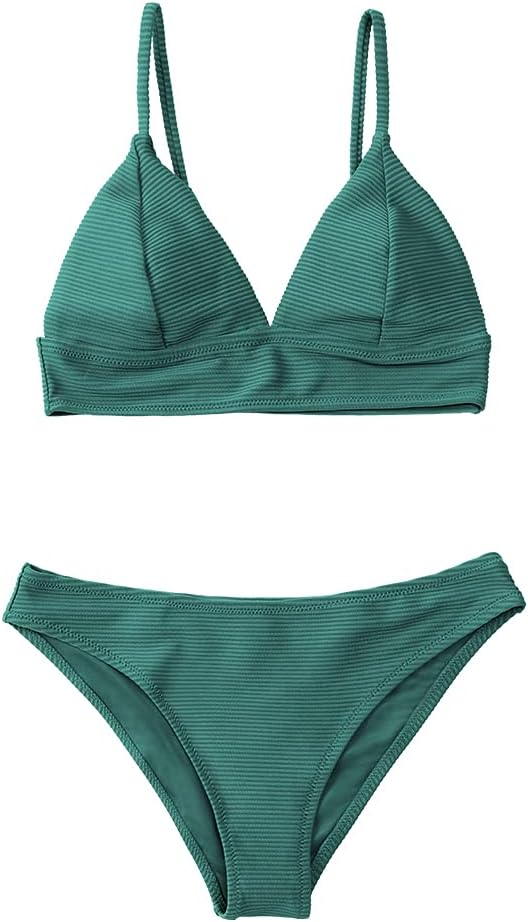 Elegante Driehoekige Bikini Set voor Dames - Maat L, Comfortabel & Stijlvol