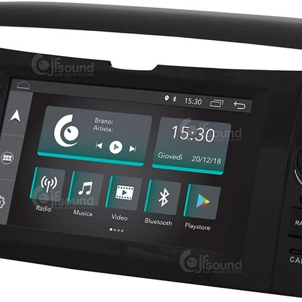 Lancia Ypsilon Android Autoradio - 7 inch" Touchscreen met GPS en DAB+