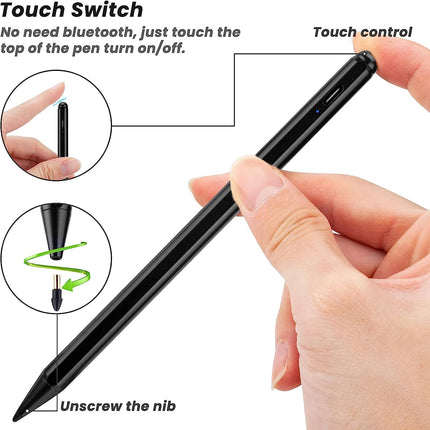 Precisie Touch Actieve Stylus voor iPad | Compatibel met Nieuwe Generaties