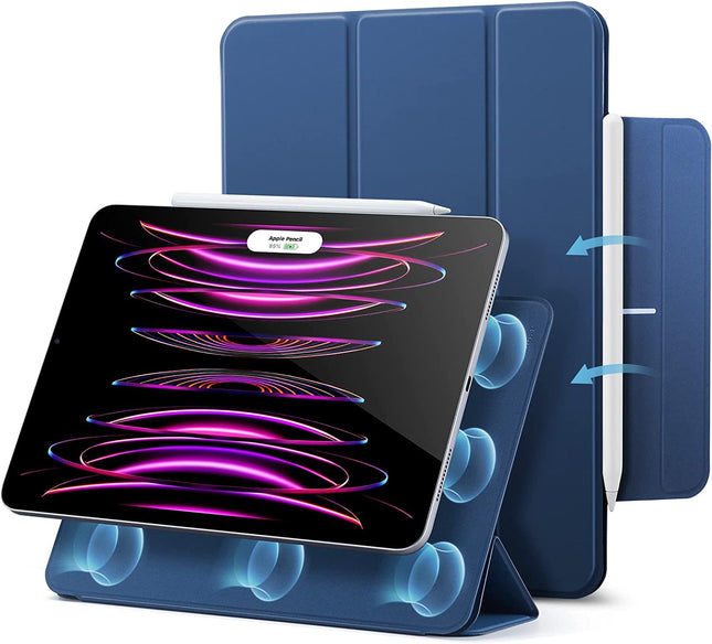 Magnetische Tablet Hoes 12,9 inch - Compatibel met Ipad Pro Modellen - Met Standaard