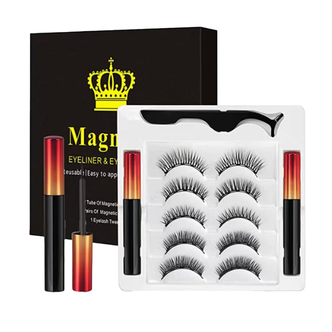 Luxe Magnetische Wimperset met Premium Eyeliner