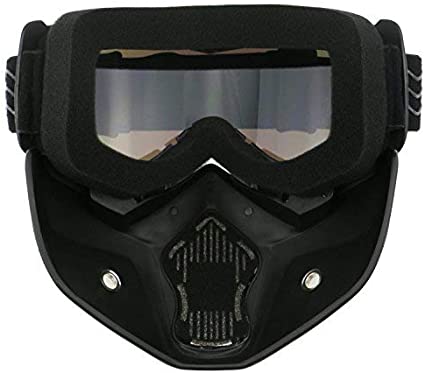 Motorfietsbril, motorcross, maskers, motorfietsen, zonnebril, motorfiets-veiligheidsbril, stofbescherming bril, afneembaar gezichtsmasker, winddicht voor outdoor, fiets, cross off-road goggles