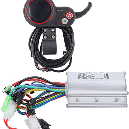 Scootercontroller Lcd-scherm Bedieningspaneel met Schakelschakelaar Elektrische Scooteraccessoires voor Elektrische Fietsscooter