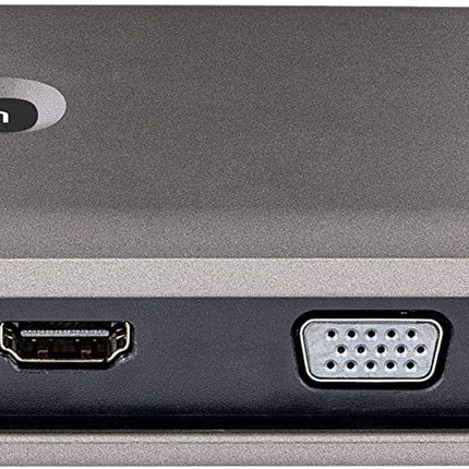 Draagbaar Multipoort Adapter | Docking Station | 4K 60Hz HDMI, VGA, GbE | Thunderbolt