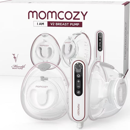 Momcozy V2 Ultralight - Premium Hands Free Borstkolf