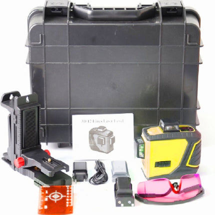 Professionele Zelfnivellerende 3D Laser Waterpas - 12 Lijnen - 360°