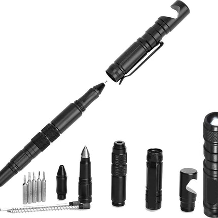 Multipen - 12-in-1 Heavy Duty Multitool – Tactische Pen met Zaklamp