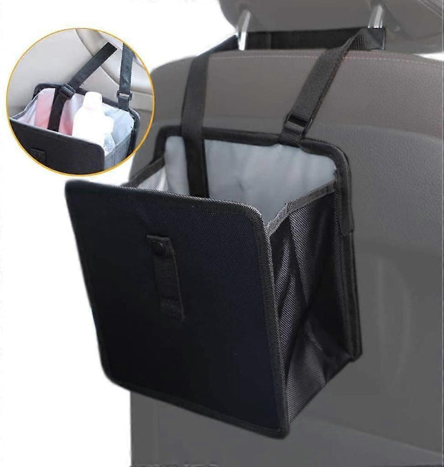 Auto Prullenbak - 7L - Waterdicht - Opvouwbaar - Lekvrij met Deksel