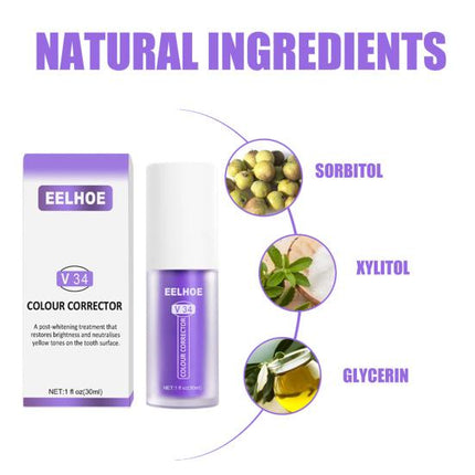 EELHOE Whitening TandPasta -  30ml – Wittere tanden en frisse adem