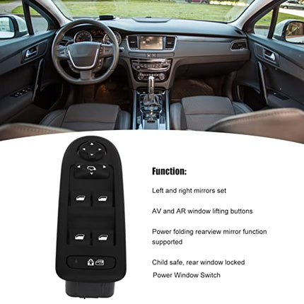 Raamschakelaar Hoofdmodule - Geschikt voor Peugeot 308 I en 508 - 96631328XT