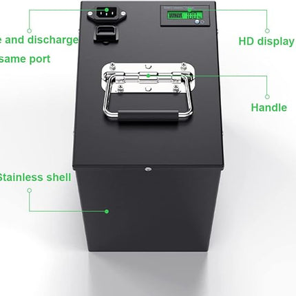 Ebike Batterij - 40/50Ah - Grote Capaciteit - 60V/48V - Tot 3000W