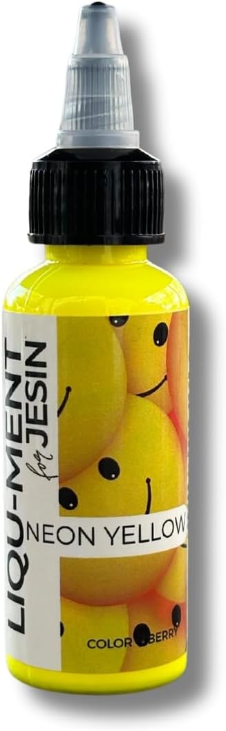 Verf - Lak - Neon Geel - 50ml - Kunsthars en DIY Sieraden