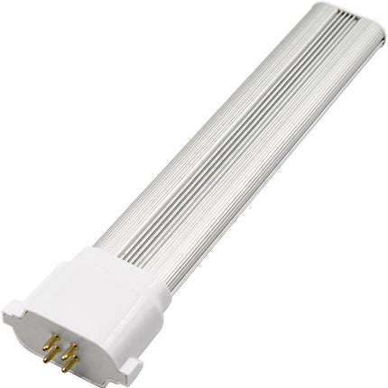 LED lamp lighting 10W 220V Warm white 3000K tube lamp Pin base 1000 lumens Beam angle 160° as 18W Compact light fabric lamp (pack of 2 ballast removal)