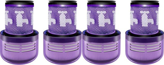 Ersatzfilter – 4 Stück – 971517-01 für Dyson V12 Detect Slim &amp; Submarine