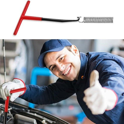 T-Griff-Federhaken zum Entfernen von Federn - Trampolinen - Motoren und mehr.