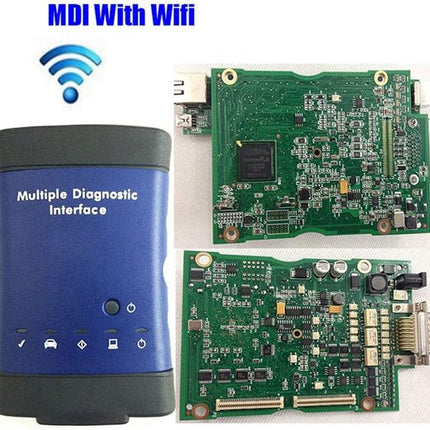 Multiple Diagnostic Interface scanner for multiple diagnostic interfaces with WIFI, without software.