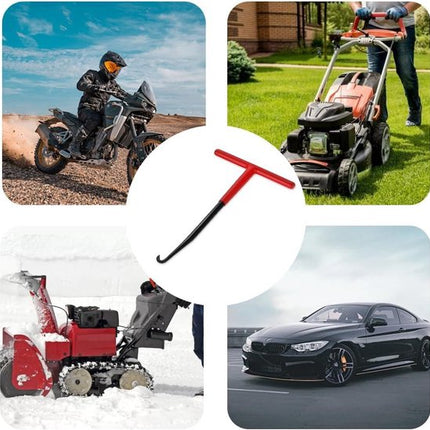 T-Griff-Federhaken zum Entfernen von Federn - Trampolinen - Motoren und mehr.