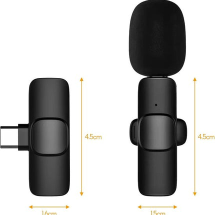 Schnurloses Telefonmikrofon-Set – USB-C – für alle Geräte geeignet