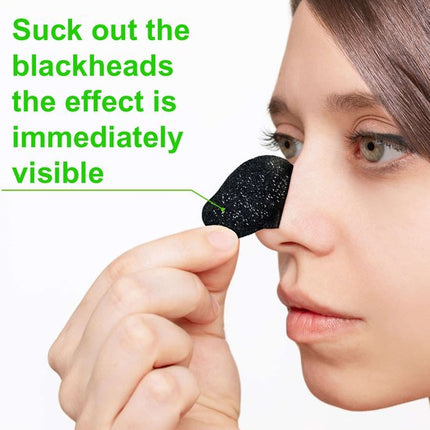 80x Houtskool Neusstrips – Mee Eters Verwijderen en Poriën Reinigen