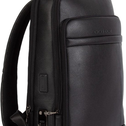 CYCAS D'OR - CYRUS FINGERPRINT - Rugzak - Black - Anti-Diefstal