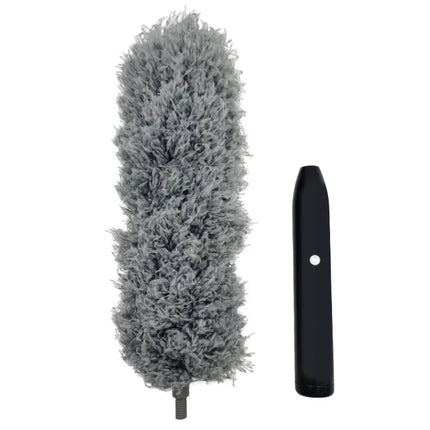 Elektrische Microvezel Spleetreiniger - Draadloos –  Wasbare Plumeau - Turbo Duster