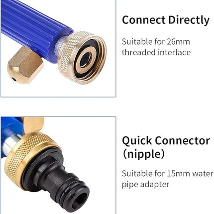 Hydro Jet Hogedruk Waterpistool – Sproeilans voor Tuinslang - Metalen Power Washer