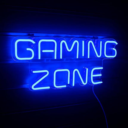 Neon Mood Light Board -  Gaming Zone  - Dimbaar - Inclusief Ophangset