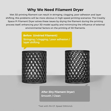 3D Printer Filament Droger – De Ultieme Oplossing voor Droog en Kwalitatief Printen - Space Pi