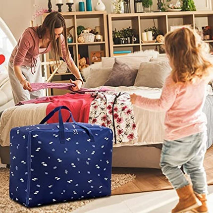 Storage Bags Storage Bags Large Capacity, Multi-Purpose Sturdy Durable School Carry Travel Moving Duffel Bag, Ideal for Bedding, Pillows, Duvets, Clothes or Moving Home