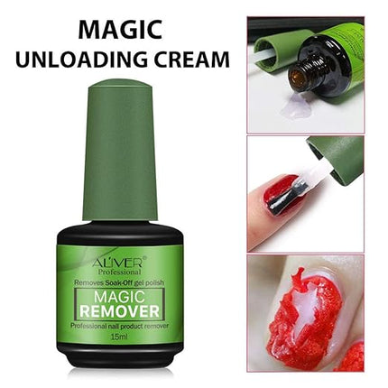 Magische Nagellakverwijderaar - Professionele Soak Off Magic Remover