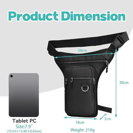 Beentas - Motor en Fiets- Heuptas - Waterdicht en Praktisch