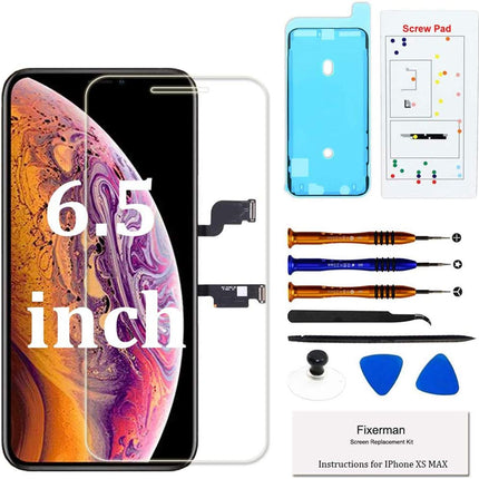 iPhone XS Max LCD-Display 6.5 inch – Complete Schermvervanging Set met Digitizer