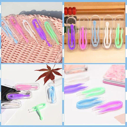 Lenzen Pincet - 10 Stuks - Zuignap - Inclusief Opbergdoosjes