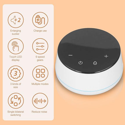 Tepelcorrector – 9 Standen – Draadloos – 3 Maten – LED Display