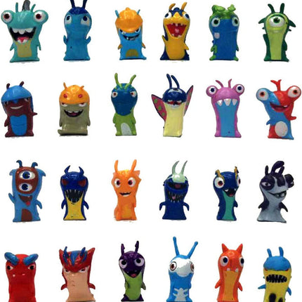 Slugterra Cake Figures Minifigure Set Cake Birthday Party Cake Decorating Supplies, Cake Figures, Cupcake Figures Decoration Kids Birthday Party Supplies Decorations