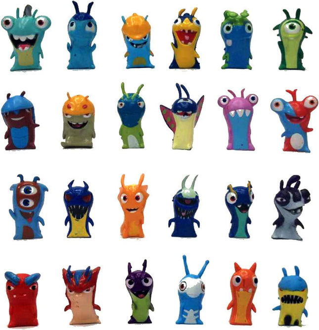 Slugterra Kuchenfiguren, Minifiguren-Set, Kuchen-Geburtstagsparty, Kuchendekorationszubehör, Kuchenfiguren, Cupcake-Figuren, Dekoration für Kindergeburtstag, Partyzubehör, Dekorationen