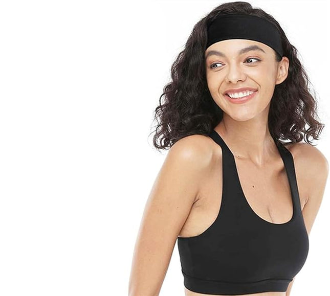 Sport Haar Band - 10 Stuks - Elastisch, Ademend en Wasbaar