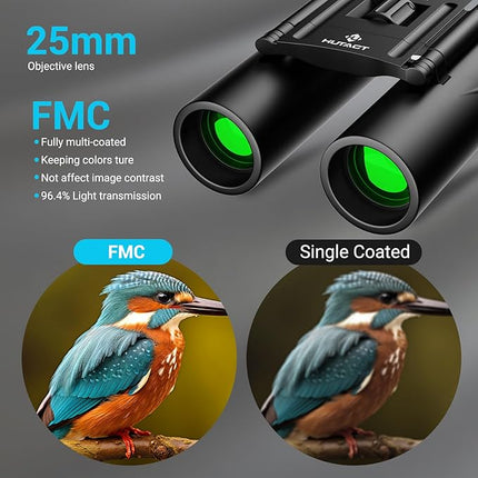 Verrekijker - 10x25 - Compact - Opvouwbaar - Scherp beeld