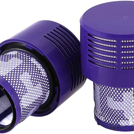 2 Stück waschbare HEPA-Filter – geeignet für Dyson V10 SV12