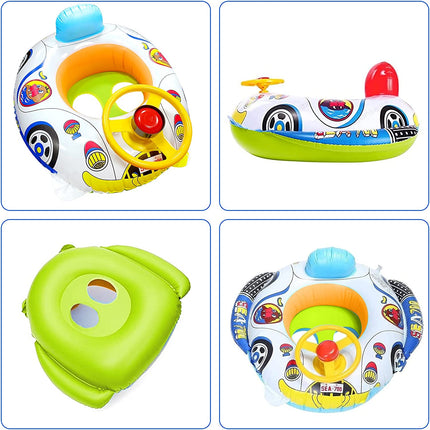 Baby Swim Ring, Police Car Baby Swim Ring, Baby Swim Ring with Swim Seat, Inflatable Toddler Swim Ring, Inflatable Swim Ring, Kids Swim Ring, Swim Ring Toys