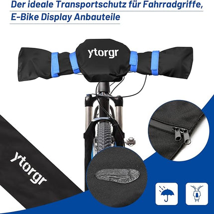 Stuurbeschermers voor E-bike - Waterdichte en Robuuste Fietsstuurbescherming - Set van 2