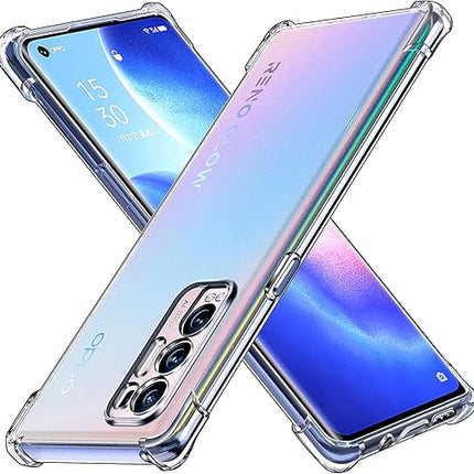 Transparente Hülle passend für Oppo Find X3 Neo / Reno5 Pro Plus 5G