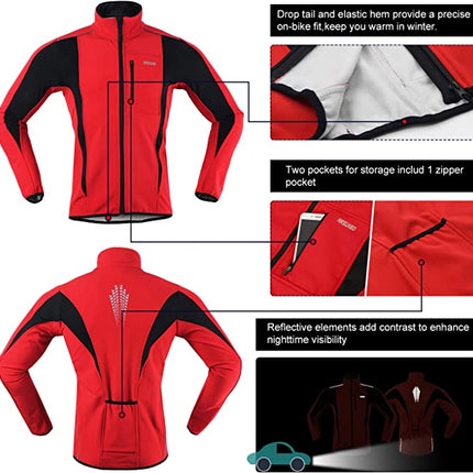 Multifunktionale 3-lagige wetterfeste Jacke – stilvoll und langlebig mit reflektierenden Details – Größe L