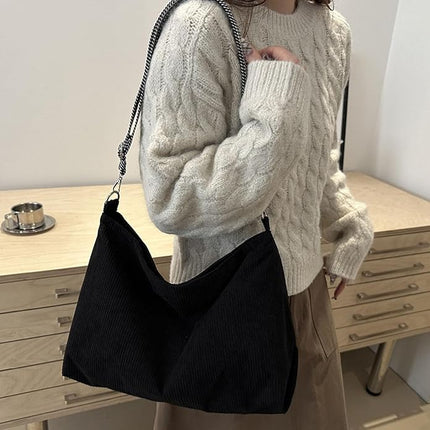 Damen-Schultertasche – Großes Fassungsvermögen und verstellbarer Riemen