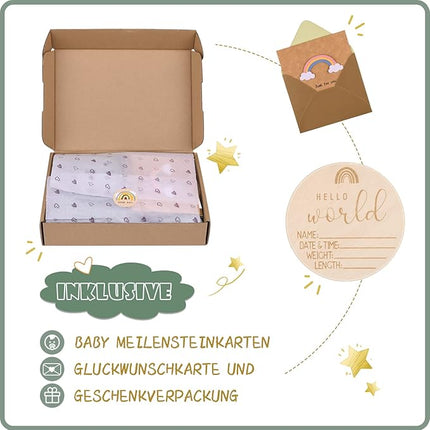 New Born Cadeauset - Jongens en Meisjes - Groen - Perfect als Geschenk