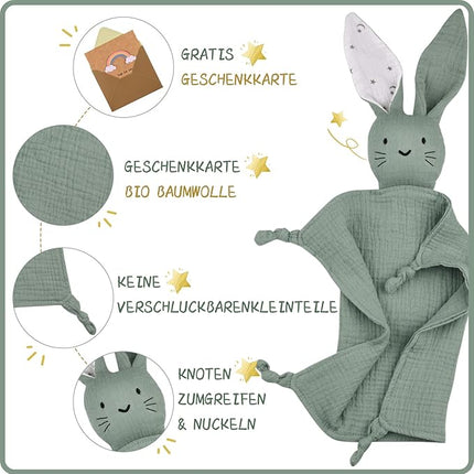 New Born Cadeauset - Jongens en Meisjes - Groen - Perfect als Geschenk