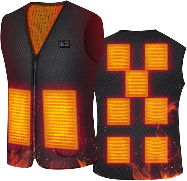 Verwarmde Bodywarmer – Premium Waterbestendig Vest met Warmteregeling