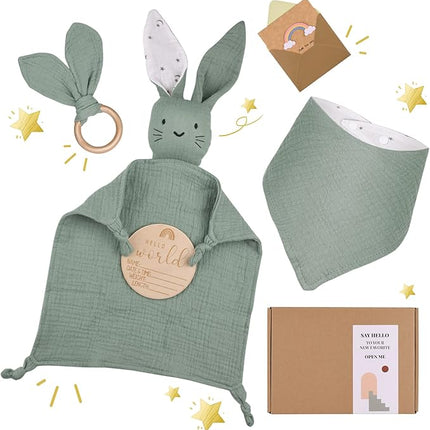 New Born Cadeauset - Jongens en Meisjes - Groen - Perfect als Geschenk