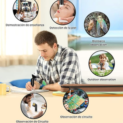 Digitale Microscoop - Foto en Video - 800x – Draagbaar en Eenvoudig - Inclusief Geheugenkaart