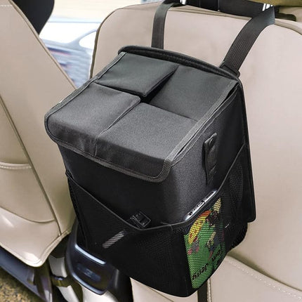 Auto Prullenbak En Koeltas - met Deksel – 10L - Waterdicht en Multifunctioneel